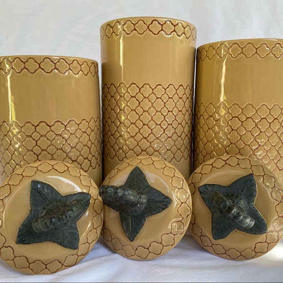 American Atelier Set of 3 Canisters - Picture 5 of 12